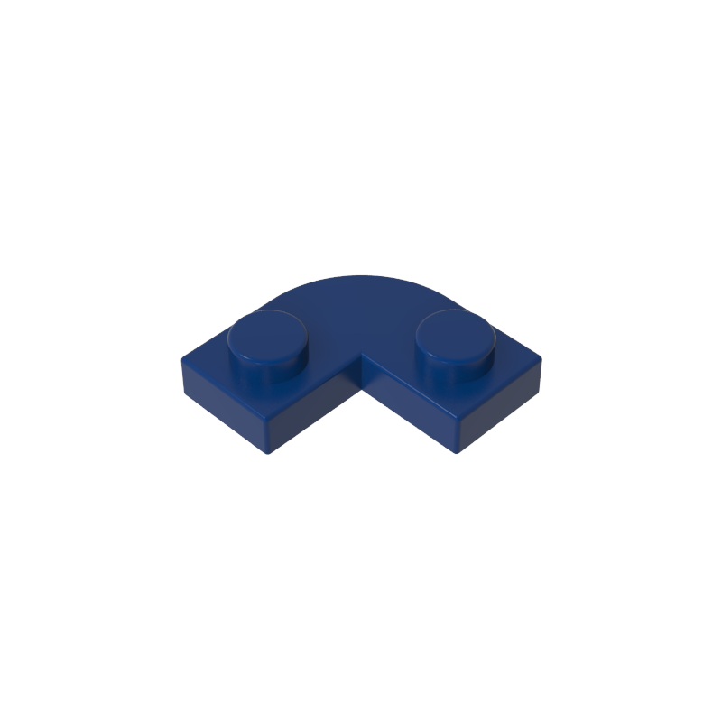 79491 | Plate, Round Corner 2 x 2 with 1 x 1 Cutout