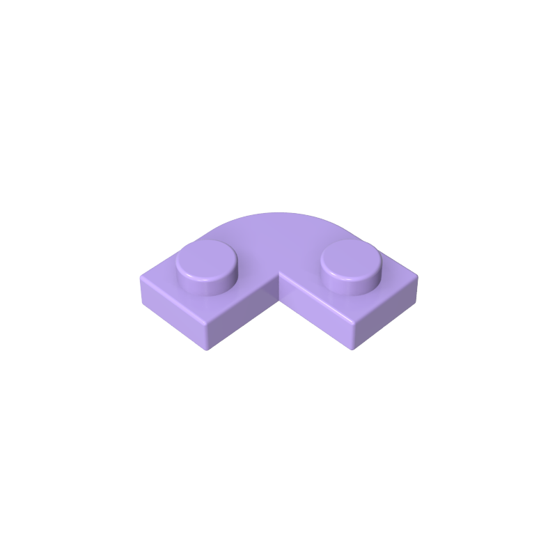 79491 | Plate, Round Corner 2 x 2 with 1 x 1 Cutout