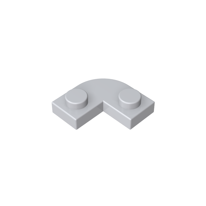 79491 | Plate, Round Corner 2 x 2 with 1 x 1 Cutout