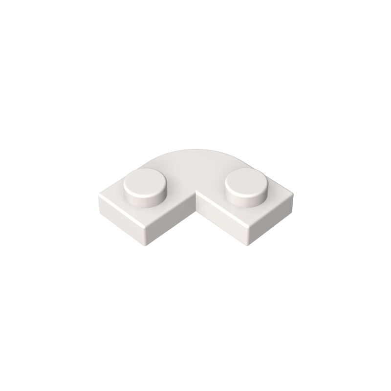 79491 | Plate, Round Corner 2 x 2 with 1 x 1 Cutout