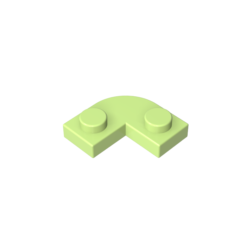 79491 | Plate, Round Corner 2 x 2 with 1 x 1 Cutout