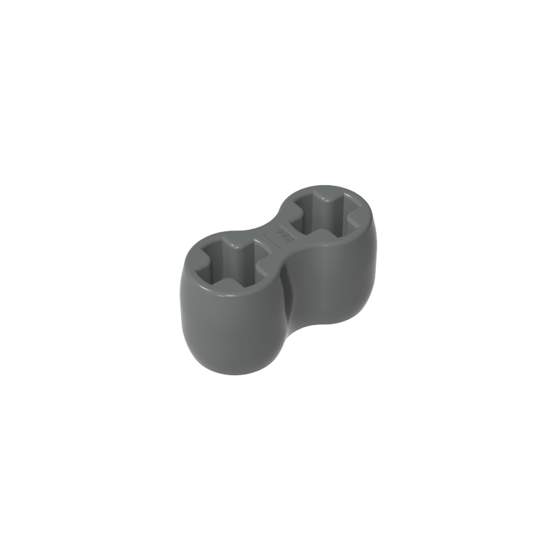 45590 | Technical Connector Axle Double Flexible (Rubber)