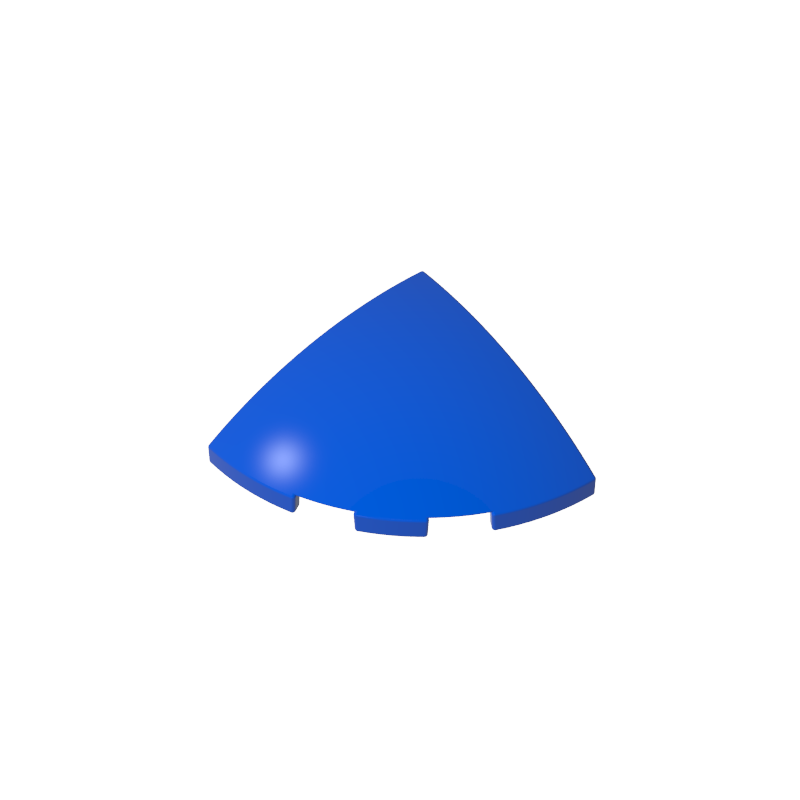 76797 | Slope, Curved 3 x 3 Corner Round