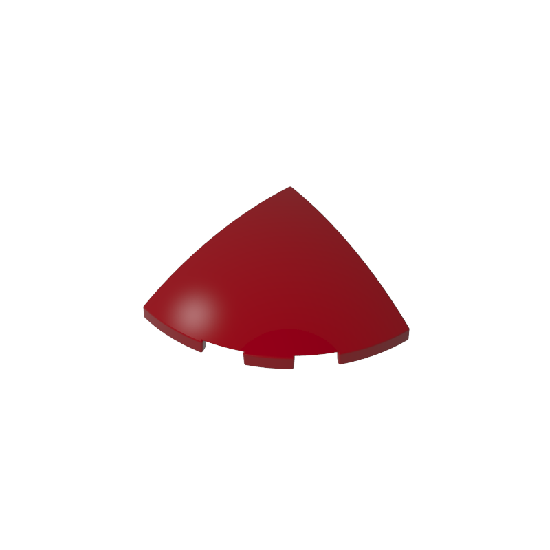 76797 | Slope, Curved 3 x 3 Corner Round