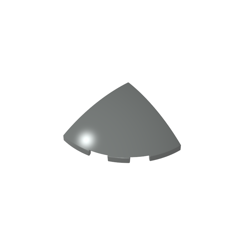 76797 | Slope, Curved 3 x 3 Corner Round