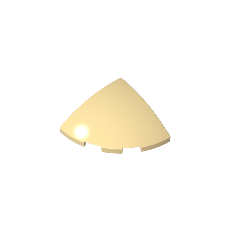 76797 | Slope, Curved 3 x 3 Corner Round