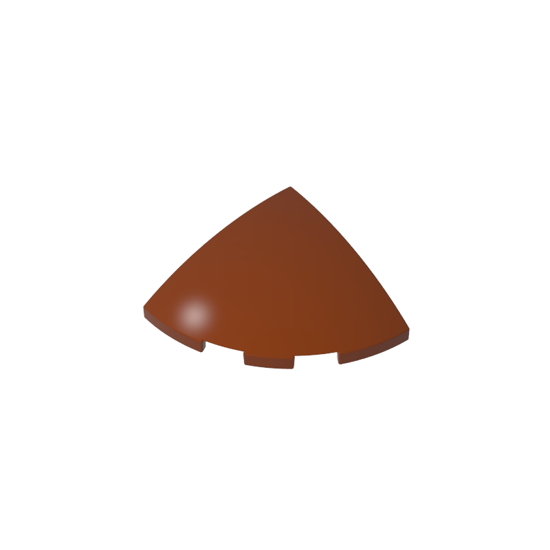 76797 | Slope, Curved 3 x 3 Corner Round