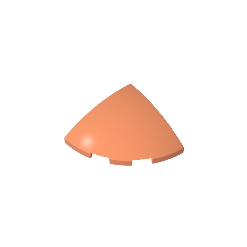 76797 | Slope, Curved 3 x 3 Corner Round