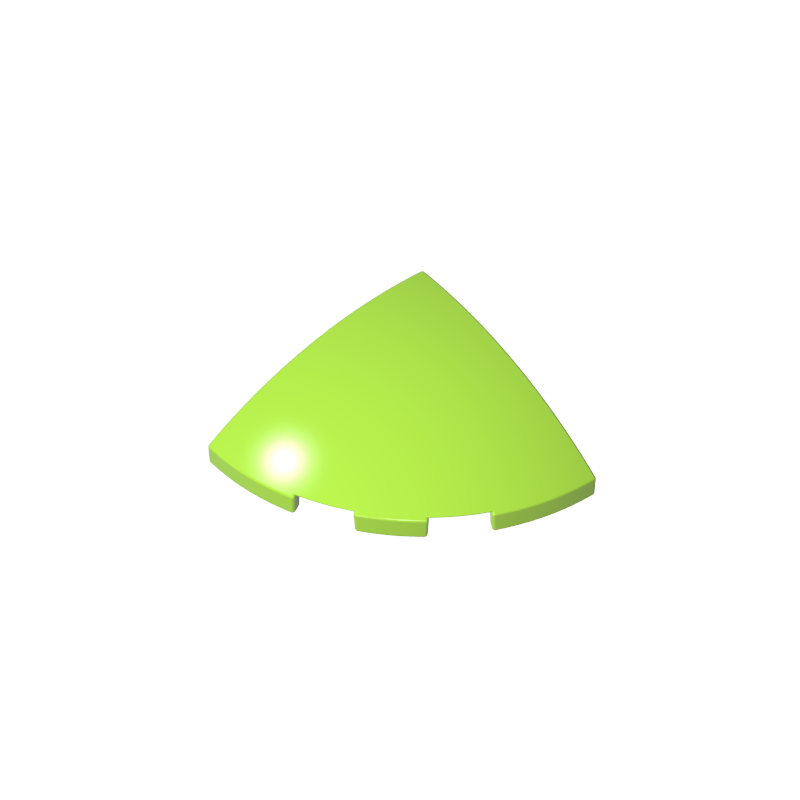 76797 | Slope, Curved 3 x 3 Corner Round