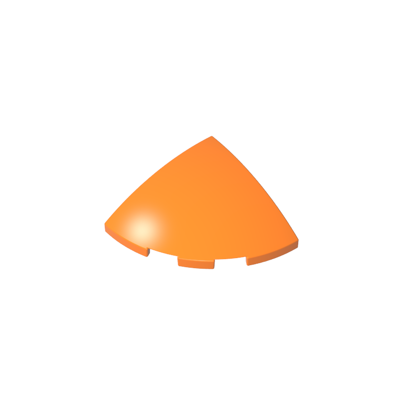 76797 | Slope, Curved 3 x 3 Corner Round