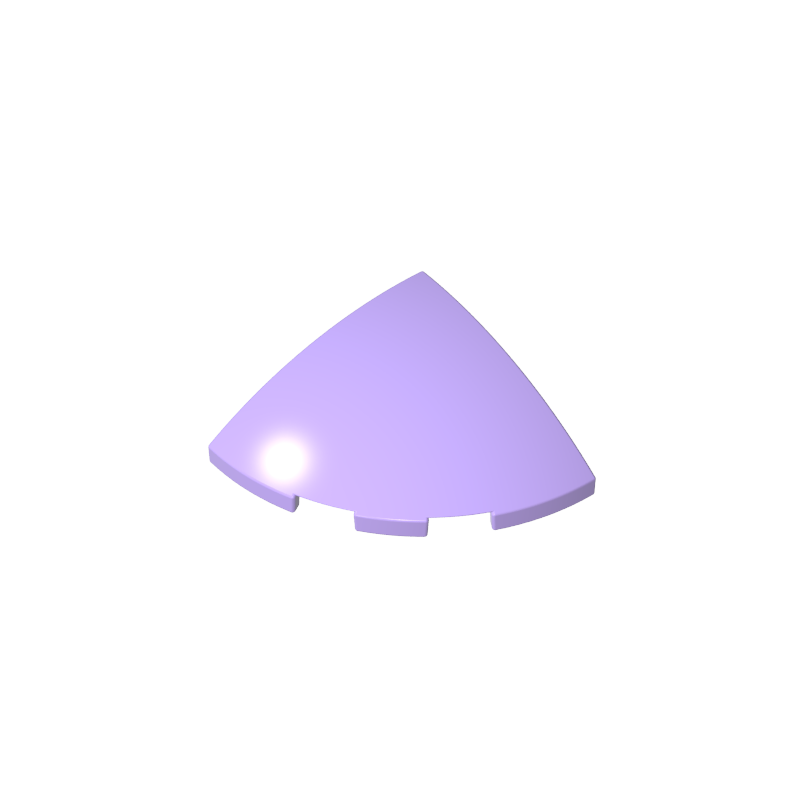76797 | Slope, Curved 3 x 3 Corner Round