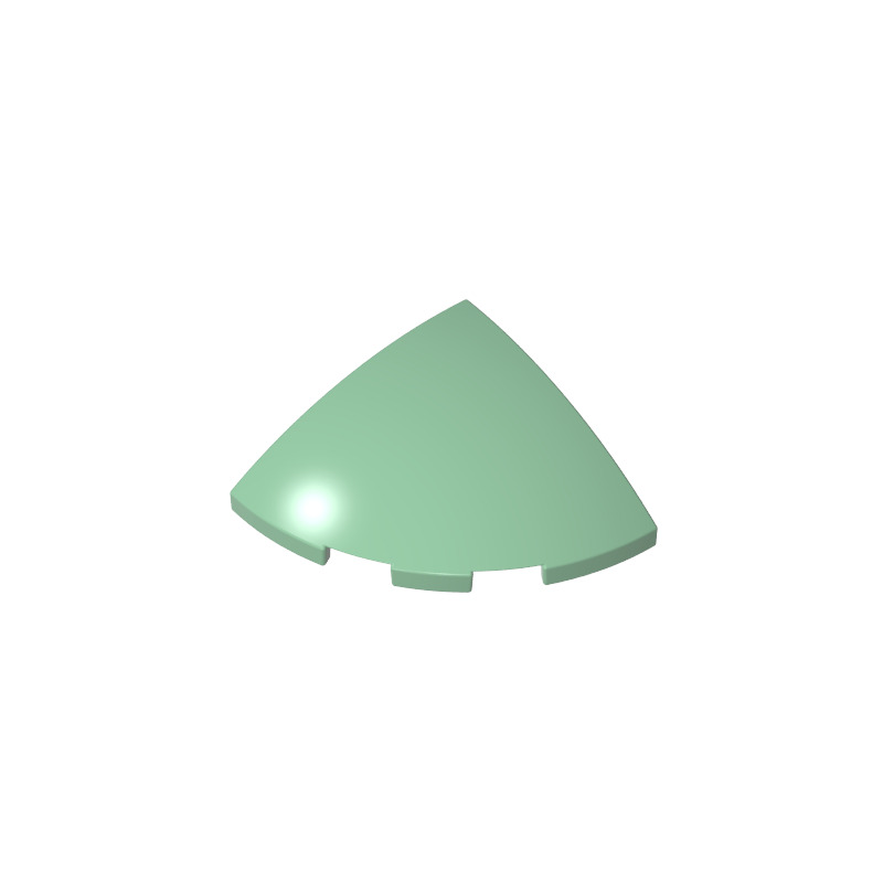 76797 | Slope, Curved 3 x 3 Corner Round