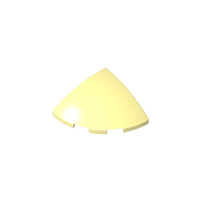 76797 | Slope, Curved 3 x 3 Corner Round