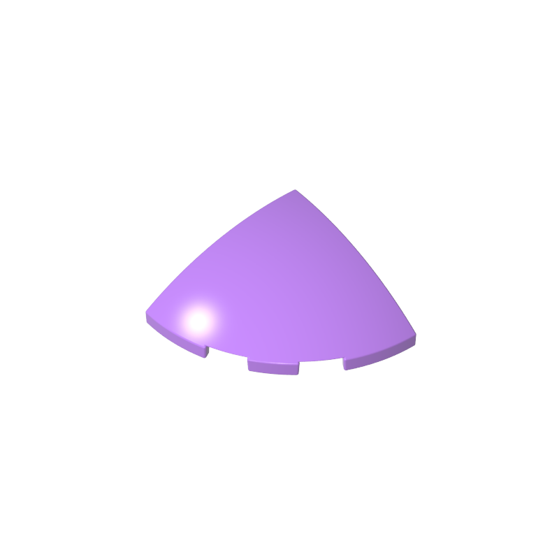 76797 | Slope, Curved 3 x 3 Corner Round
