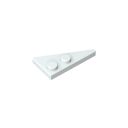 65429 | Wedge, Plate 4 x 2 Left, Pointed
