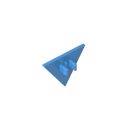 30259a | Road Sign 2 x 2 Triangle with Clip