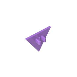 30259a | Road Sign 2 x 2 Triangle with Clip