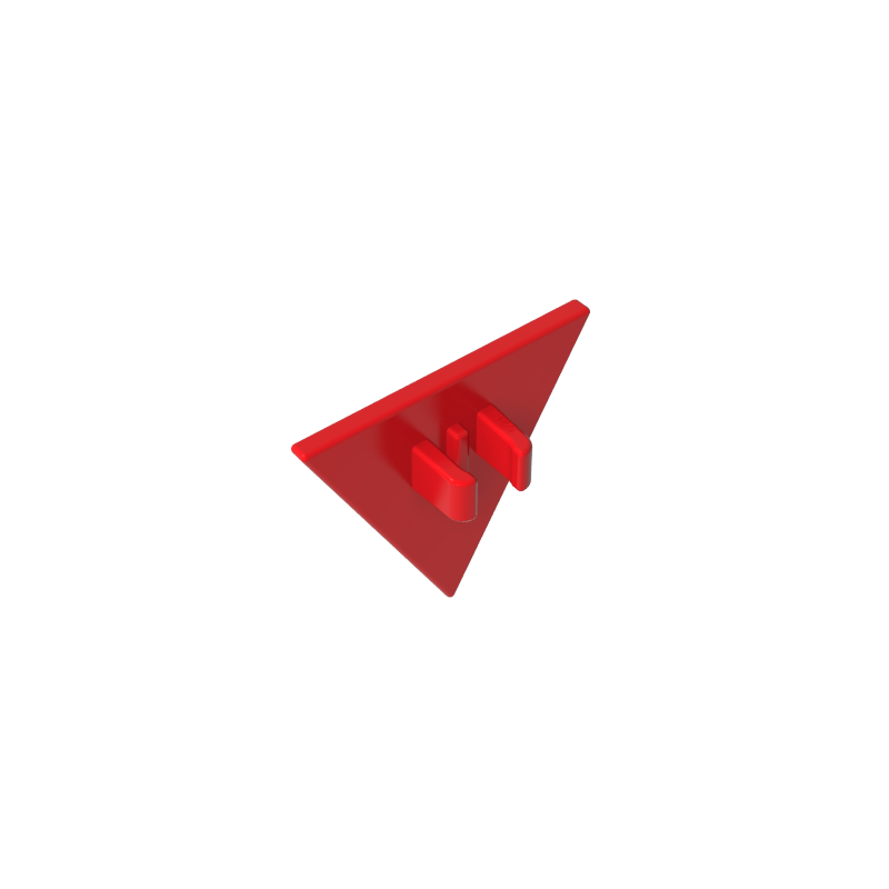 30259a | Road Sign 2 x 2 Triangle with Clip