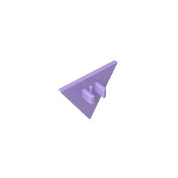 30259a | Road Sign 2 x 2 Triangle with Clip