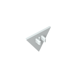 30259a | Road Sign 2 x 2 Triangle with Clip