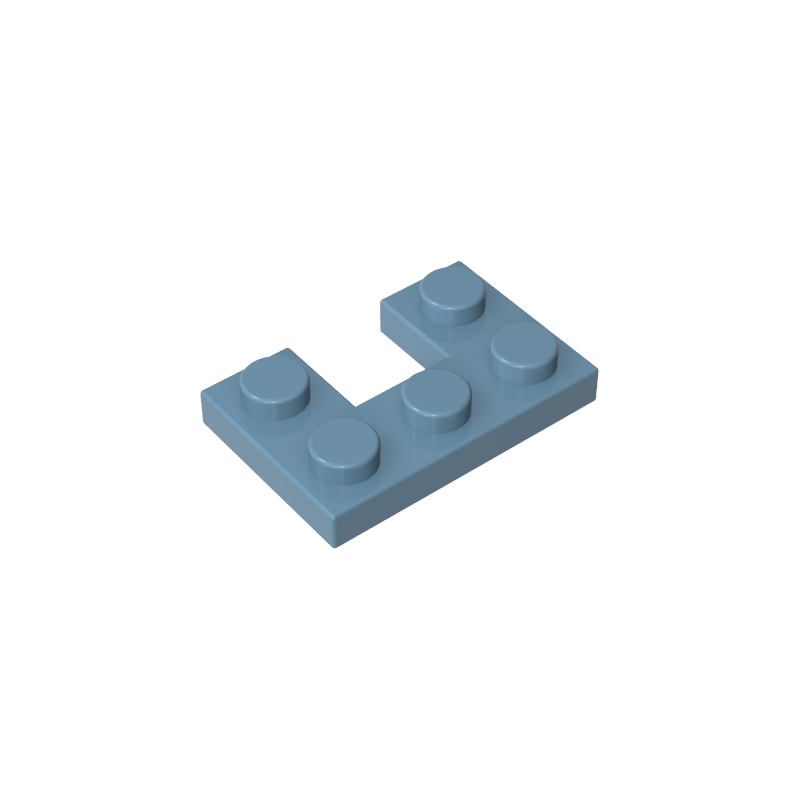 73831 | Plate, Modified 2 x 3 with 1 x 1 Cutout