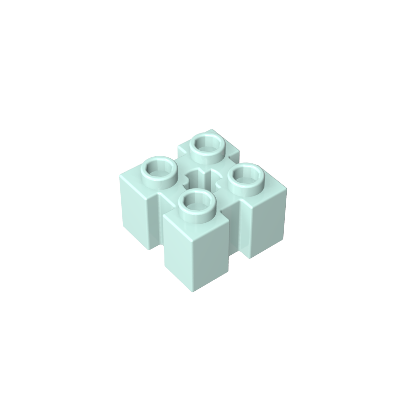 90258 | Brick, Modified 2 x 2 with Channels and Axle Hole