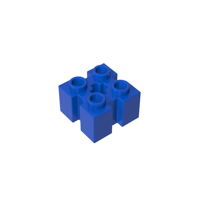 90258 | Brick, Modified 2 x 2 with Channels and Axle Hole