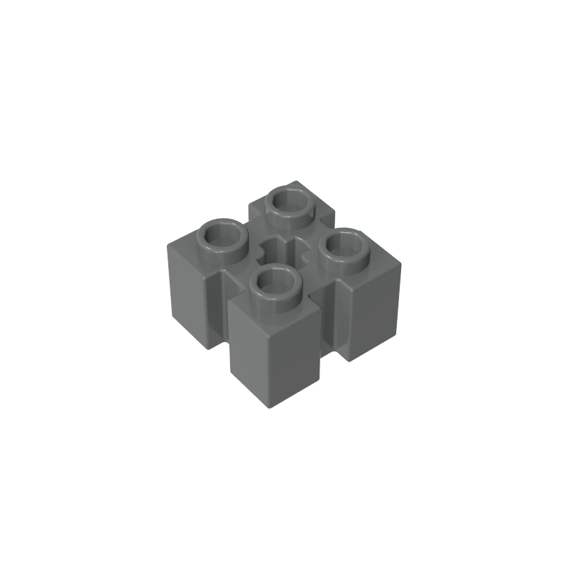 90258 | Brick, Modified 2 x 2 with Channels and Axle Hole