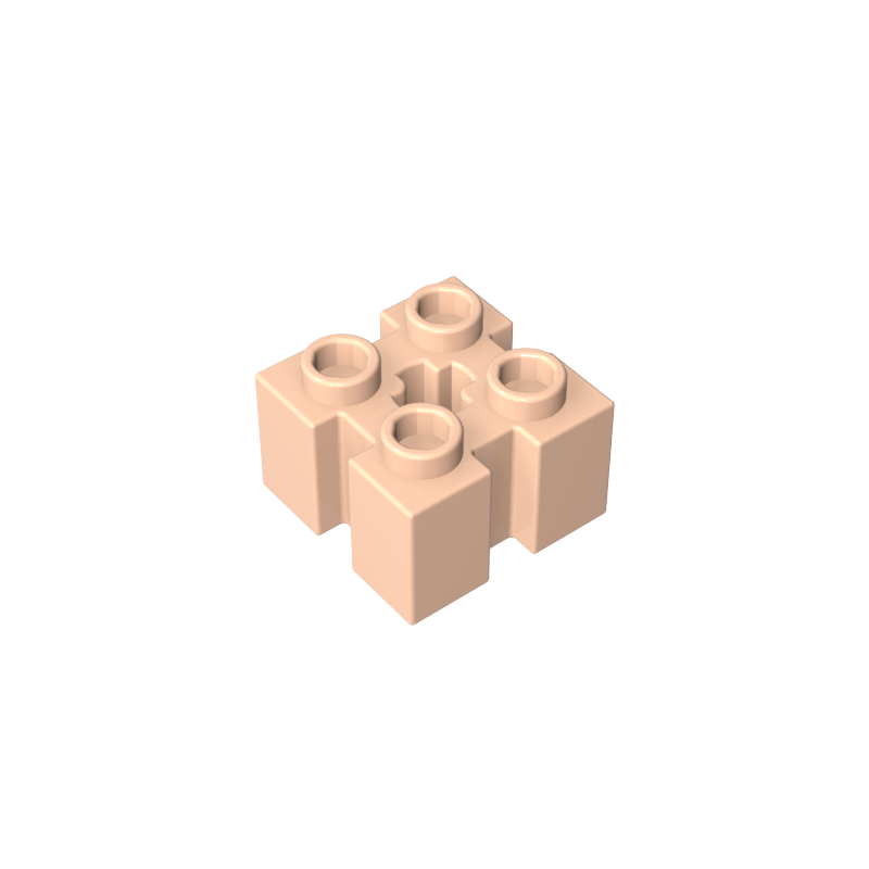 90258 | Brick, Modified 2 x 2 with Channels and Axle Hole