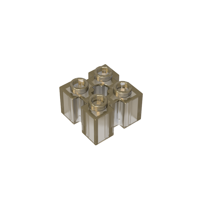 90258 | Brick, Modified 2 x 2 with Channels and Axle Hole