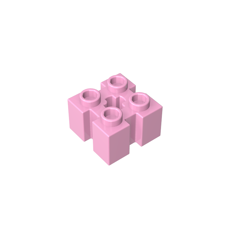 90258 | Brick, Modified 2 x 2 with Channels and Axle Hole