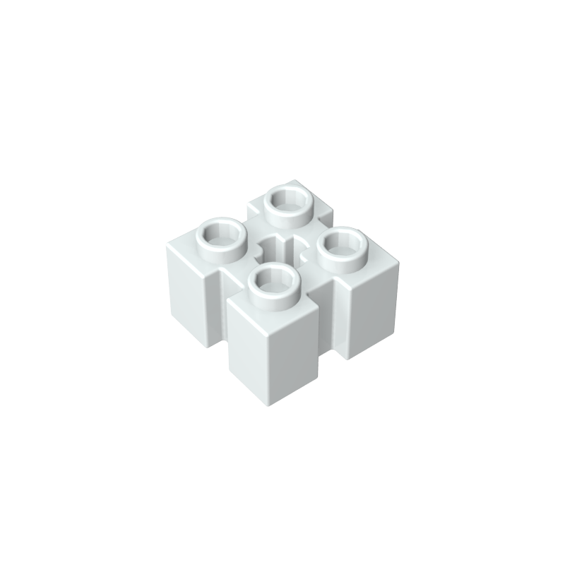 90258 | Brick, Modified 2 x 2 with Channels and Axle Hole