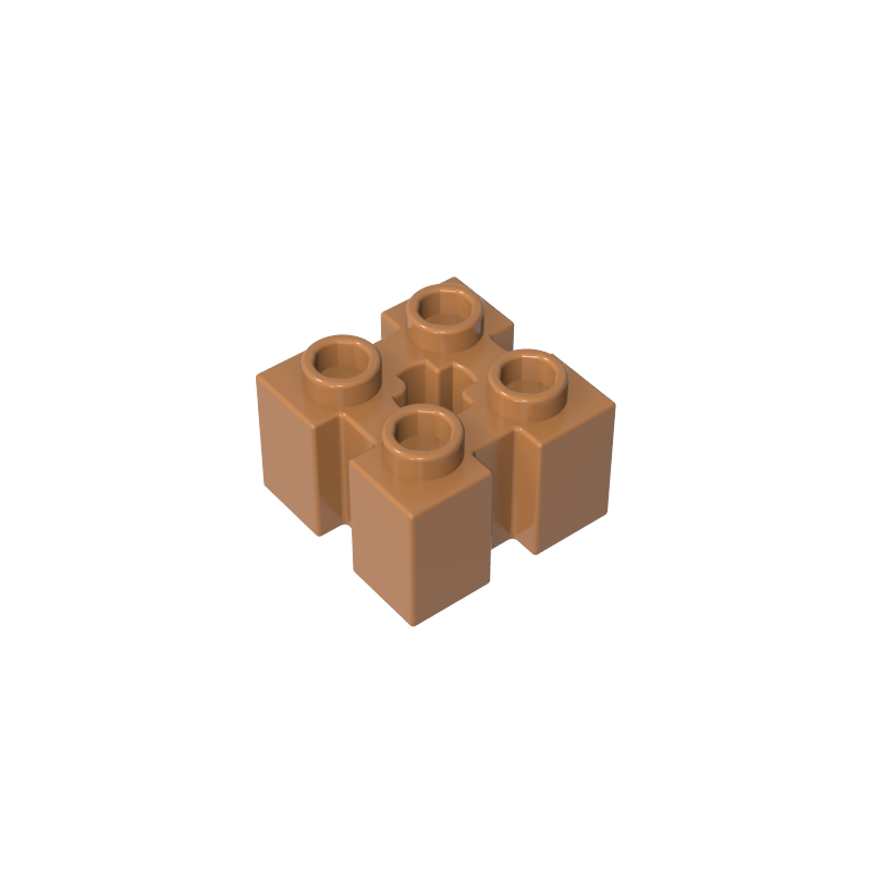 90258 | Brick, Modified 2 x 2 with Channels and Axle Hole