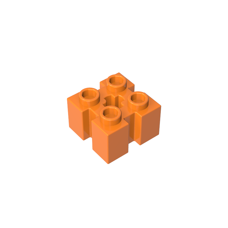 90258 | Brick, Modified 2 x 2 with Channels and Axle Hole