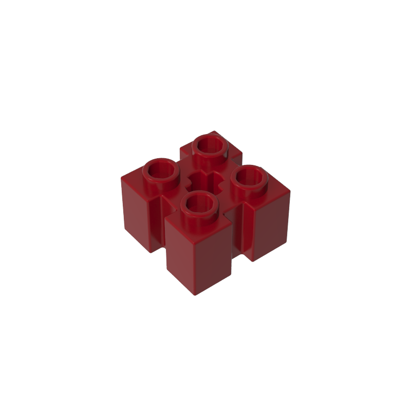 90258 | Brick, Modified 2 x 2 with Channels and Axle Hole