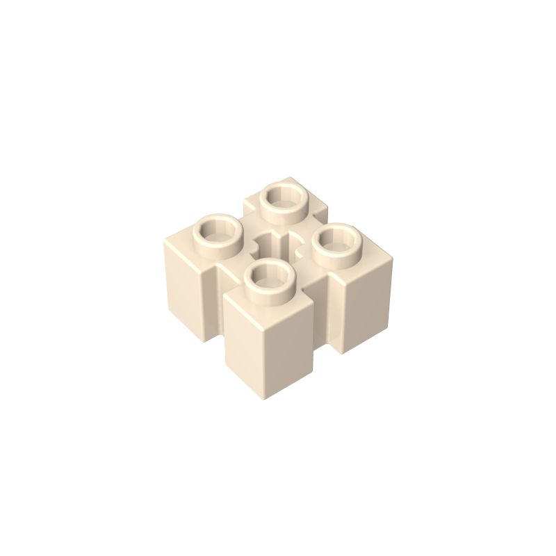 90258 | Brick, Modified 2 x 2 with Channels and Axle Hole