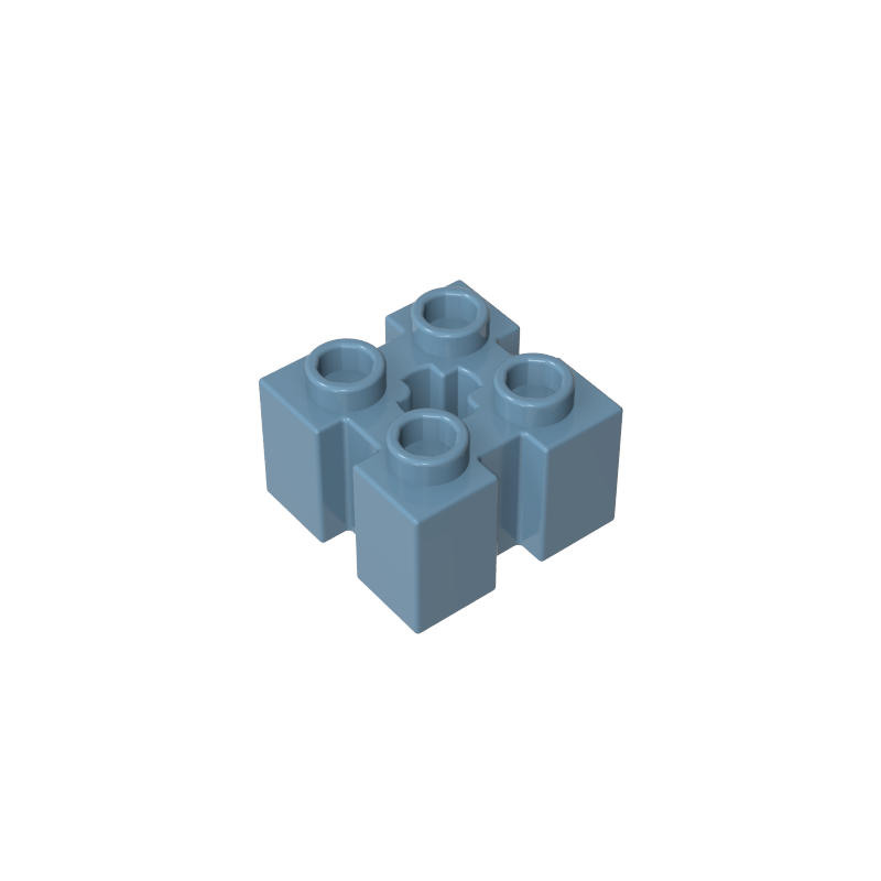 90258 | Brick, Modified 2 x 2 with Channels and Axle Hole