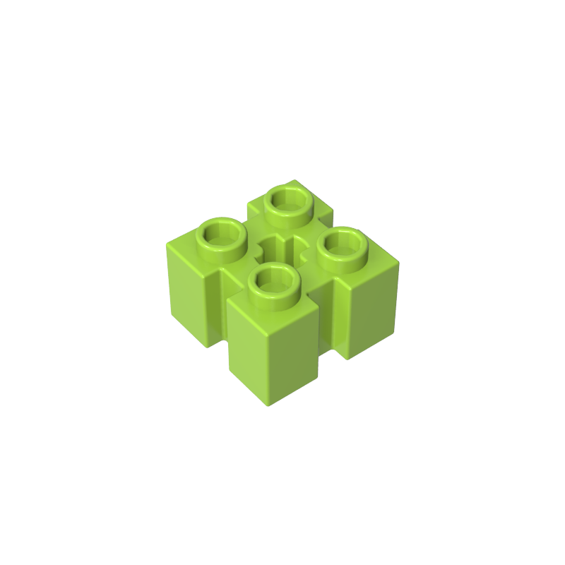 90258 | Brick, Modified 2 x 2 with Channels and Axle Hole