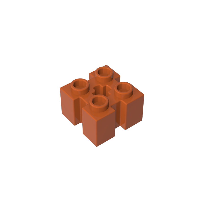 90258 | Brick, Modified 2 x 2 with Channels and Axle Hole