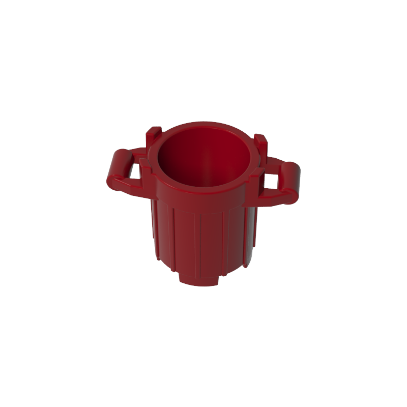 92926 | Container, Trash Can with 4 Cover Holders