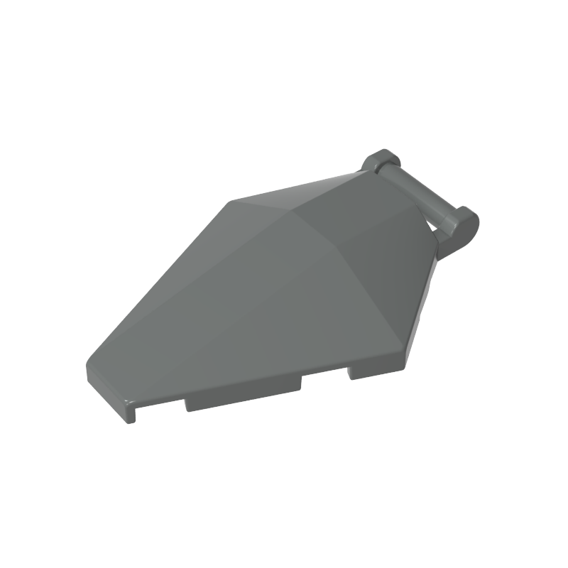 27262 | Windscreen 6 x 4 x 1 Hexagonal with Bar Handle