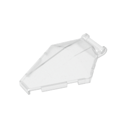 27262 | Windscreen 6 x 4 x 1 Hexagonal with Bar Handle