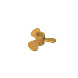 6041 | Propeller 3 Blade 3 Diameter with Axle Hole