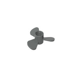 6041 | Propeller 3 Blade 3 Diameter with Axle Hole