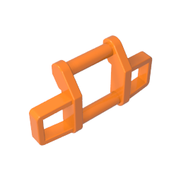35654 | Bar 1 x 4 x 1 2/3 (Grille Guard / Push Bumper)
