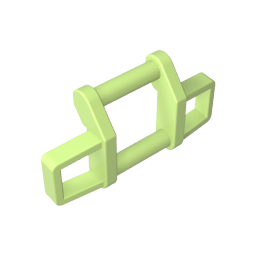 35654 | Bar 1 x 4 x 1 2/3 (Grille Guard / Push Bumper)