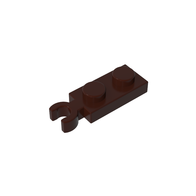 78256 | Plate, Modified 1 x 2 with Clip on End (Vertical Grip)