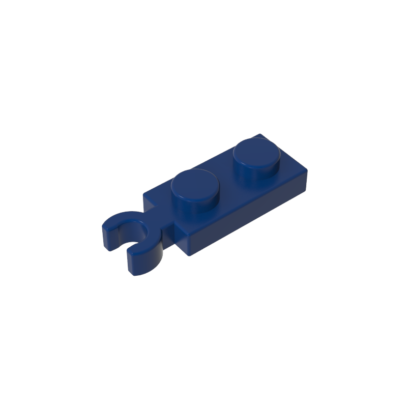 78256 | Plate, Modified 1 x 2 with Clip on End (Vertical Grip)