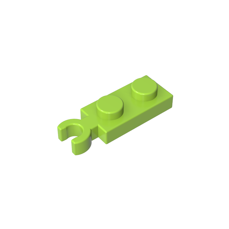 78256 | Plate, Modified 1 x 2 with Clip on End (Vertical Grip)
