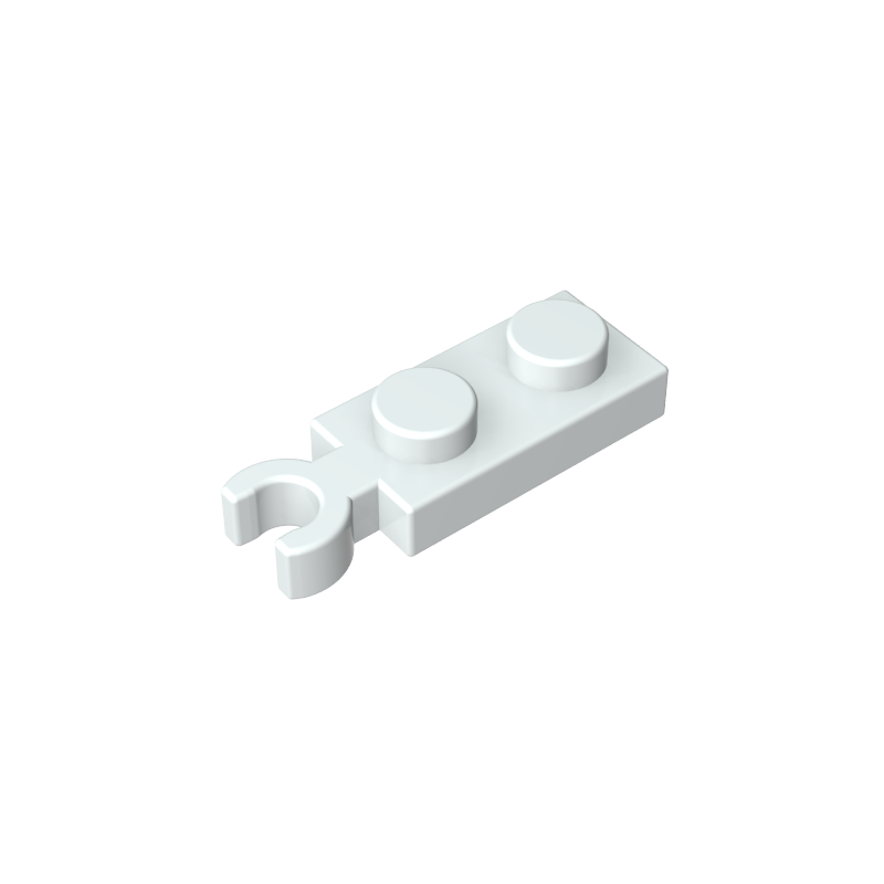 78256 | Plate, Modified 1 x 2 with Clip on End (Vertical Grip)
